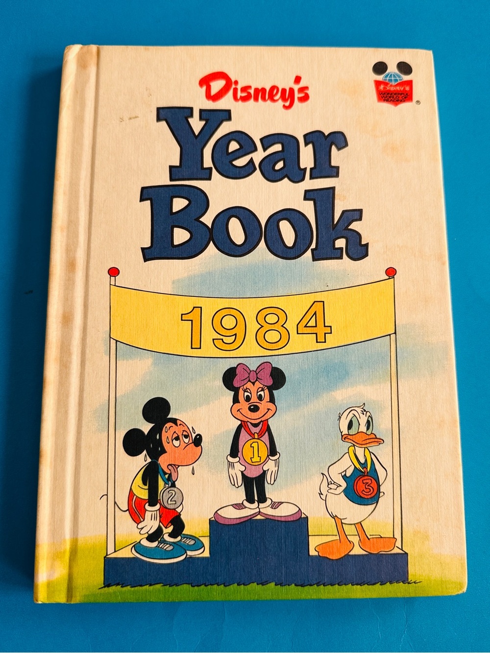 Disney's Year Book 1984 Classic Hardcover Disney’s Wonderful World of Reading